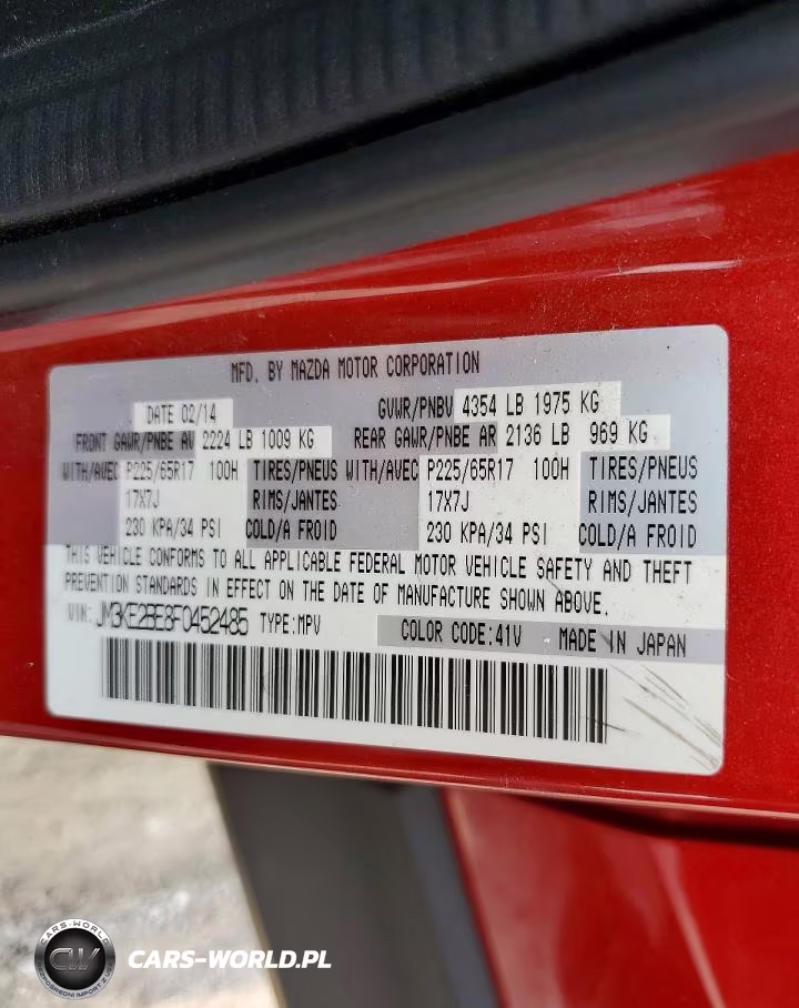 2015 Mazda Cx-5 Sport VIN:JM3KE2BE8F0452485 - 14