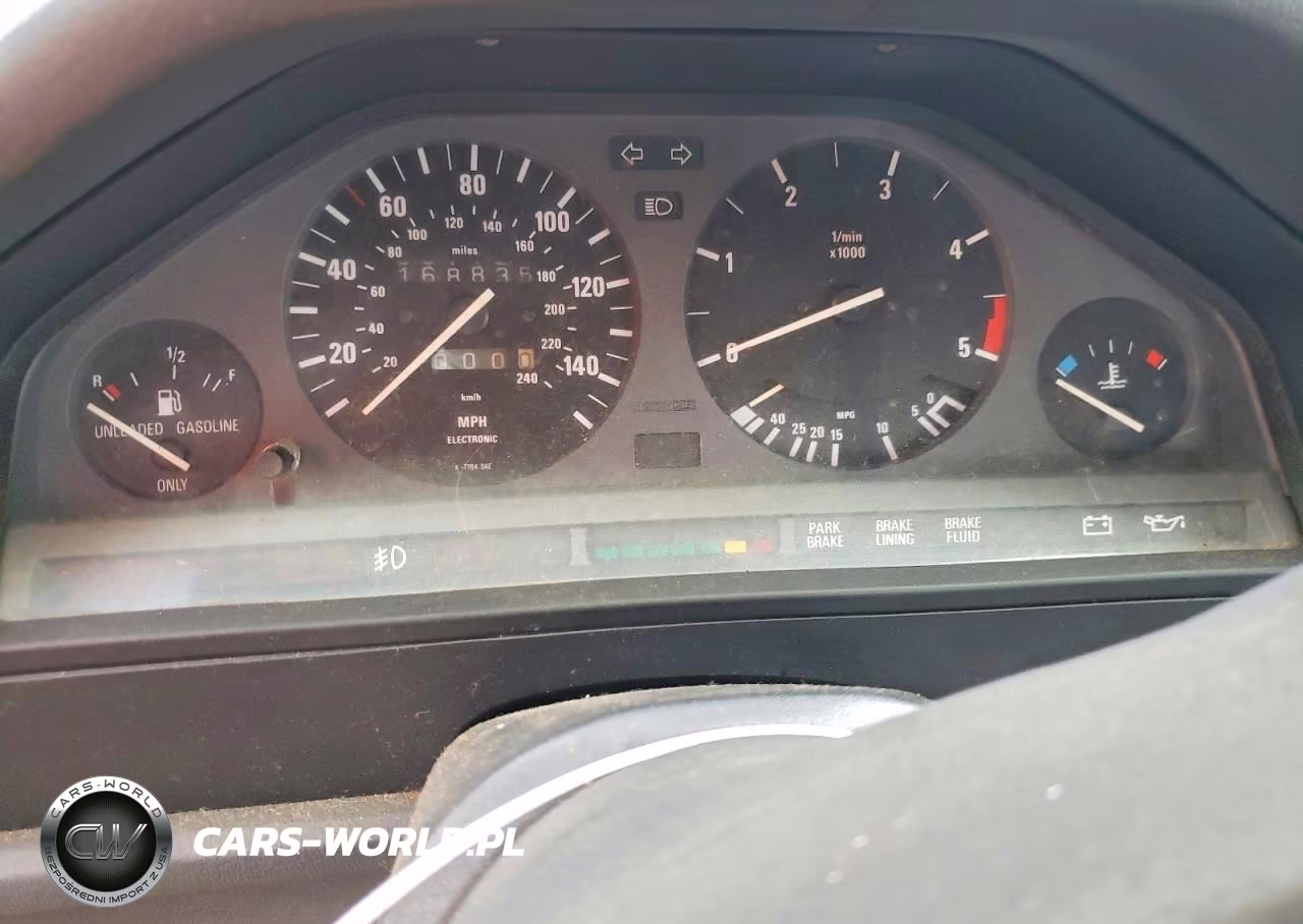 1987 BMW 325 E Automatic-Automatic VIN:WBAAB6402H1689134 - 9