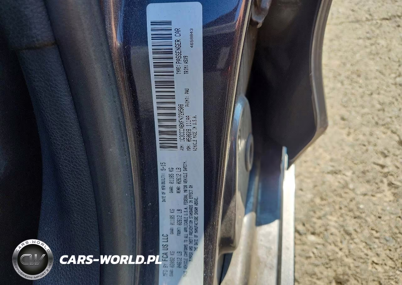 2015 Chrysler 200 Limited VIN:1C3CCCABXFN720508 - 13