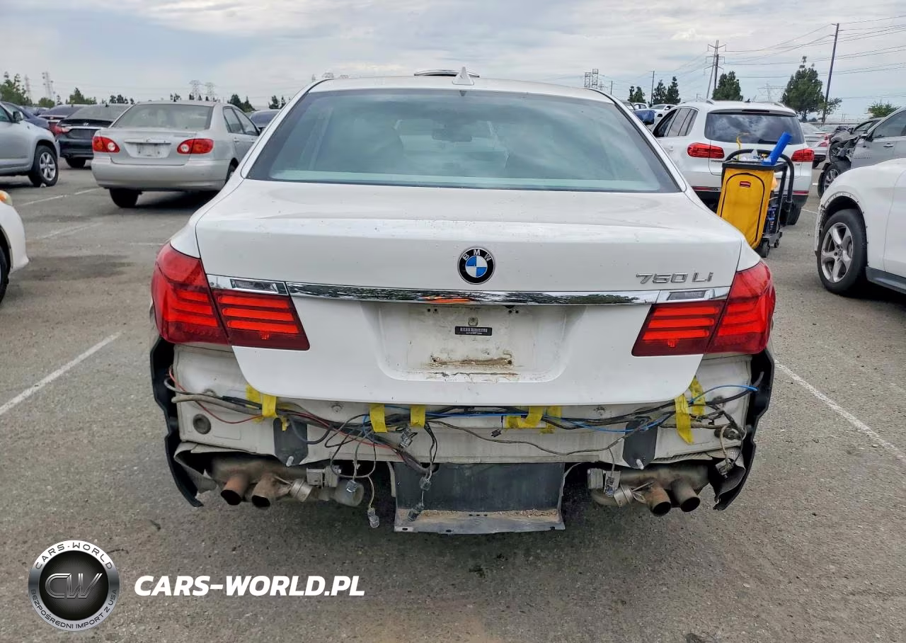 2013 BMW 750 Li VIN:WBAYE8C56DD132296 - 6