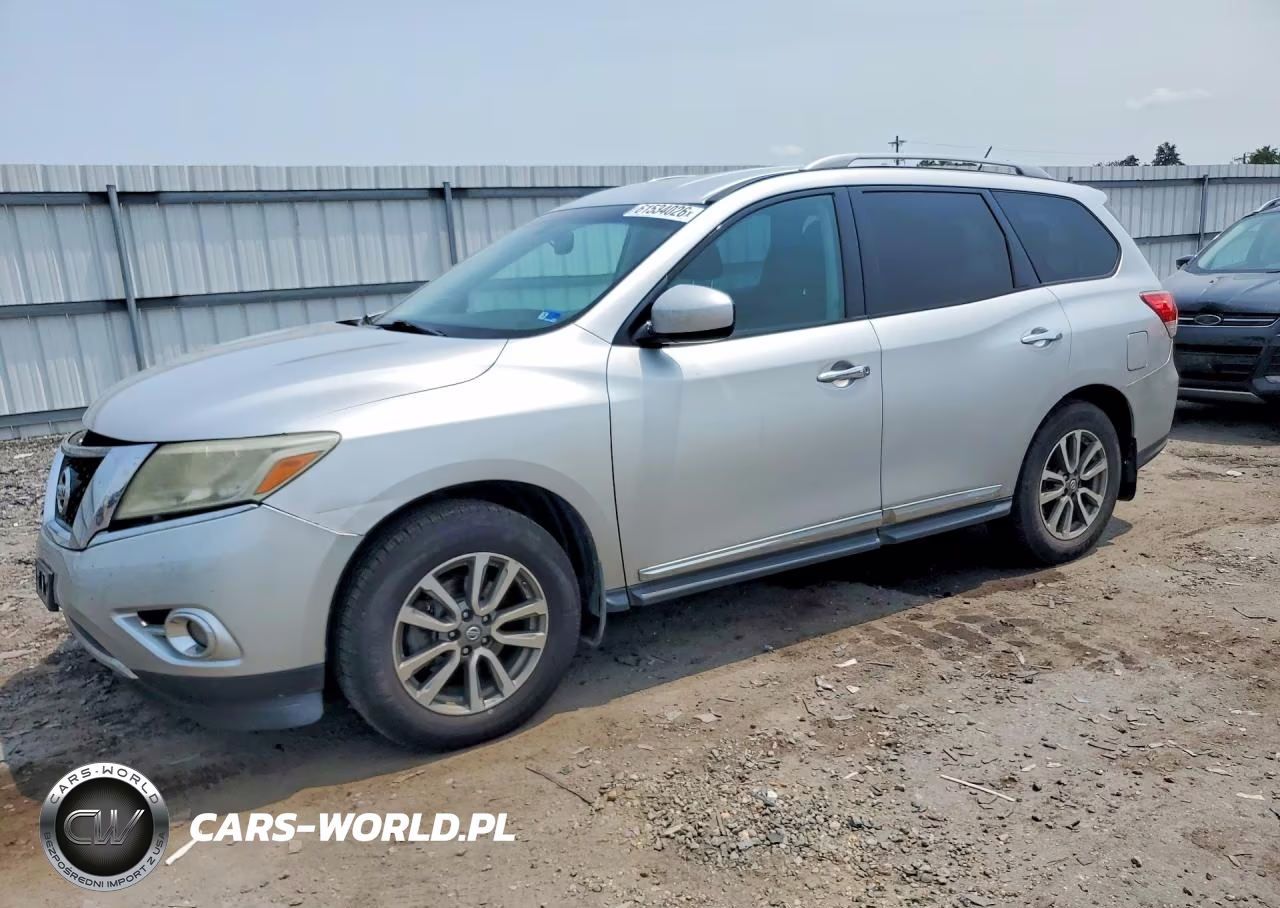 2014 Nissan Pathfinder Sl VIN:5N1AR2MM2EC657337 - 1