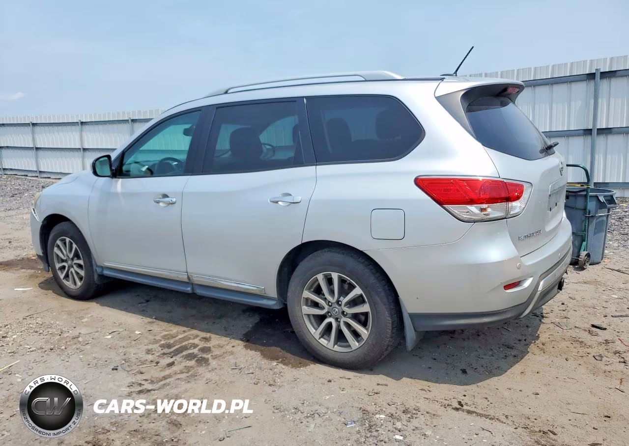 2014 Nissan Pathfinder Sl VIN:5N1AR2MM2EC657337 - 2