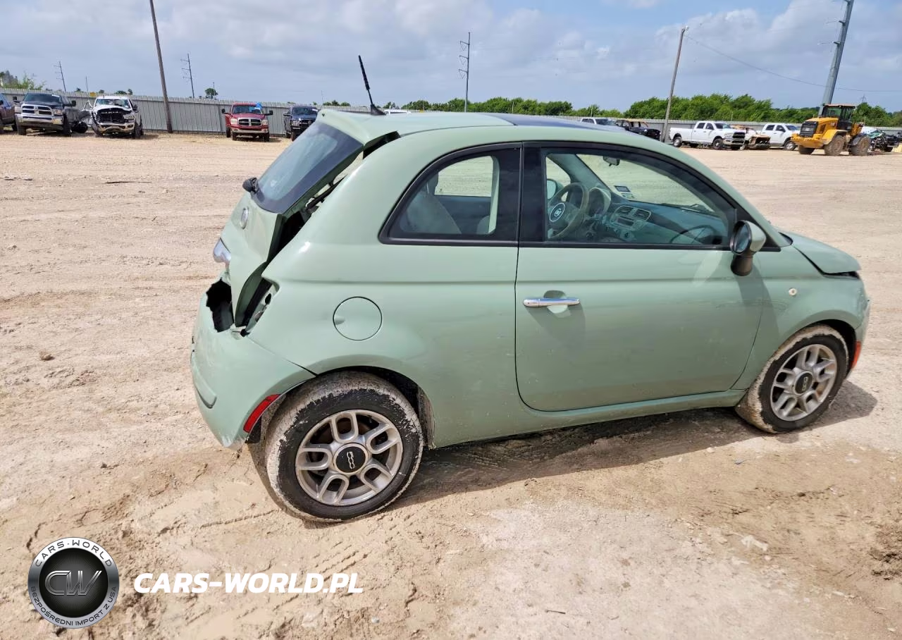 2014 Fiat 500 Pop VIN:3C3CFFAR7ET262690 - 3