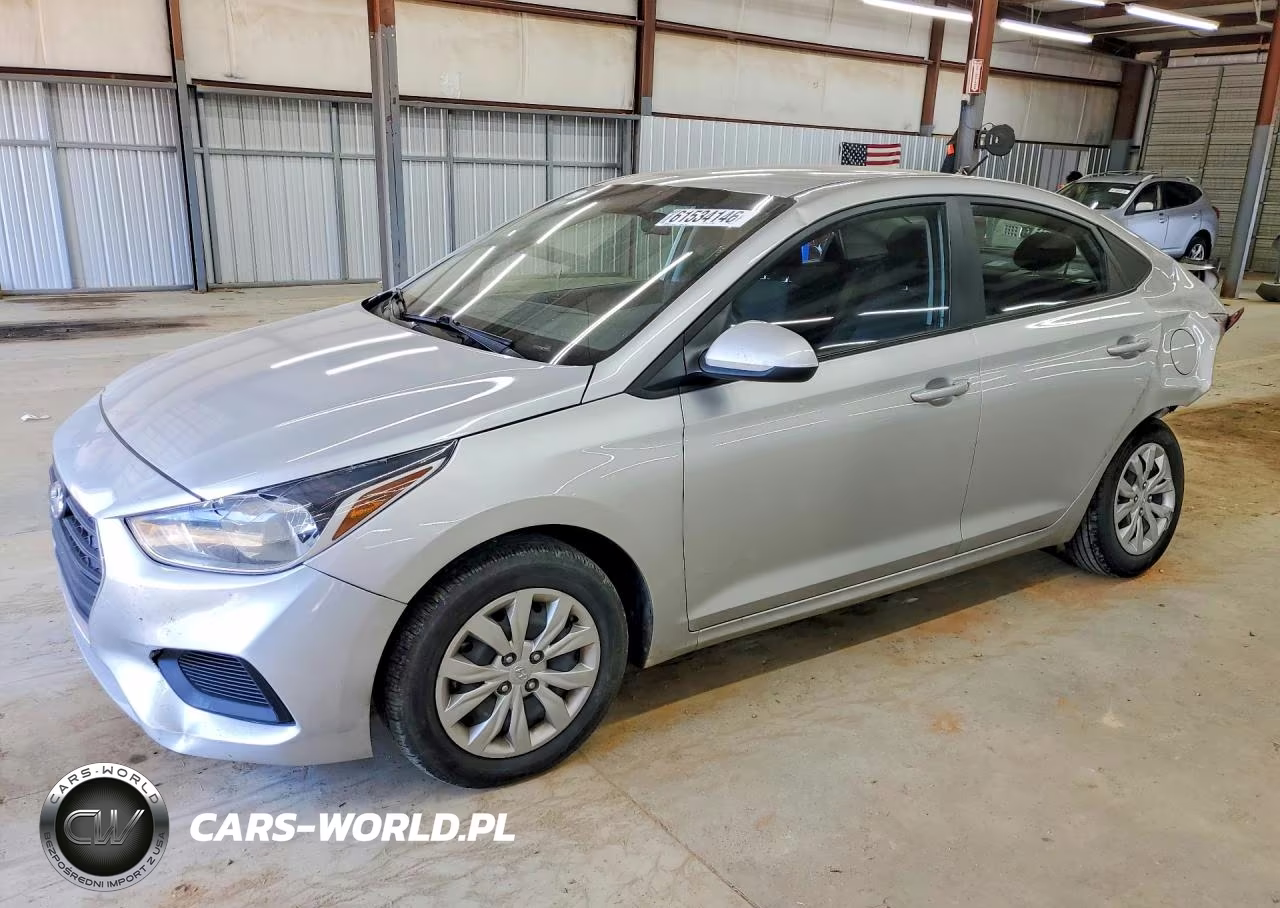 2019 Hyundai Accent Se VIN:3KPC24A36KE070782 - 1