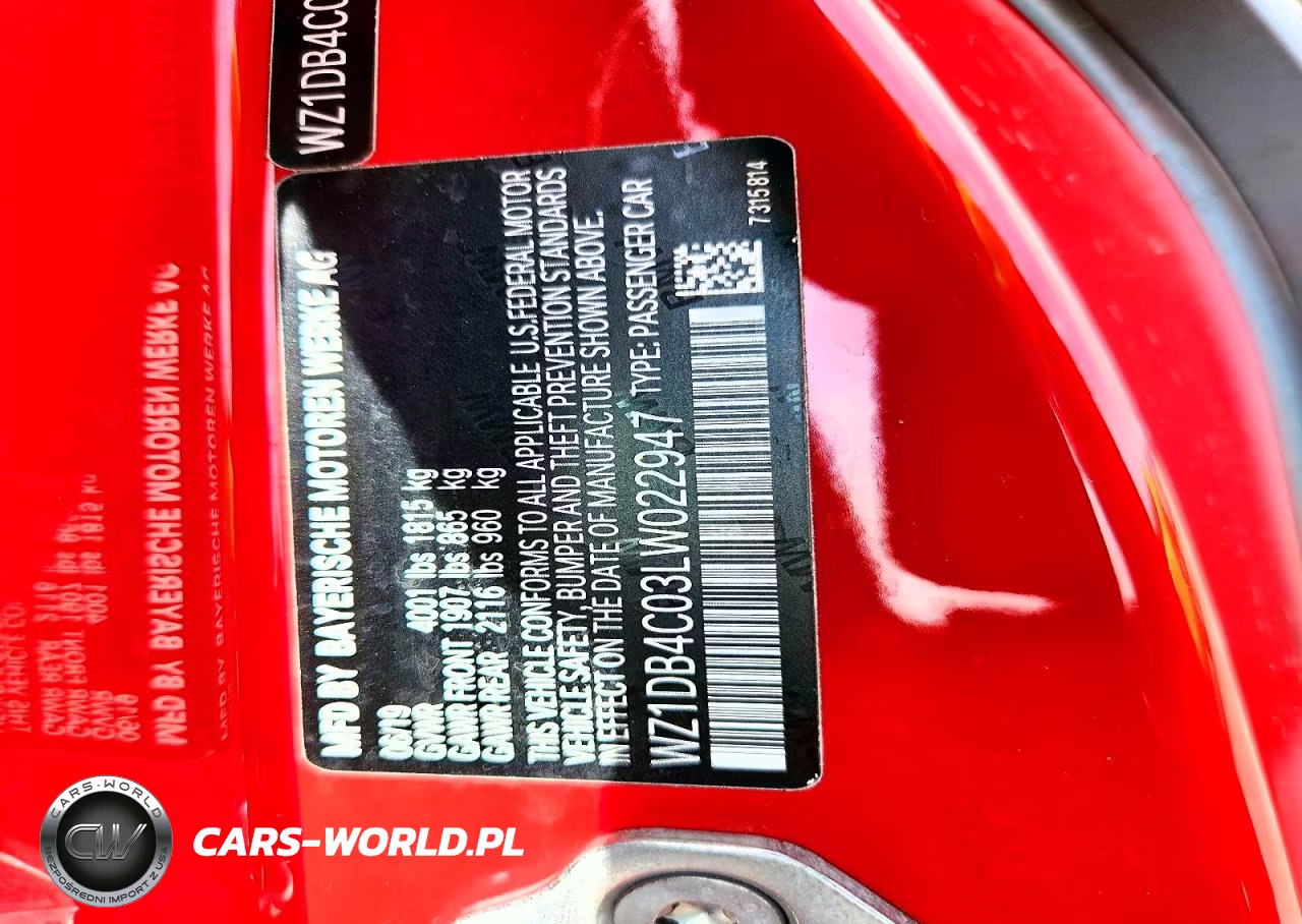 2020 Toyota Gr Supra Launch Edition VIN:WZ1DB4C03LW022947 - 12