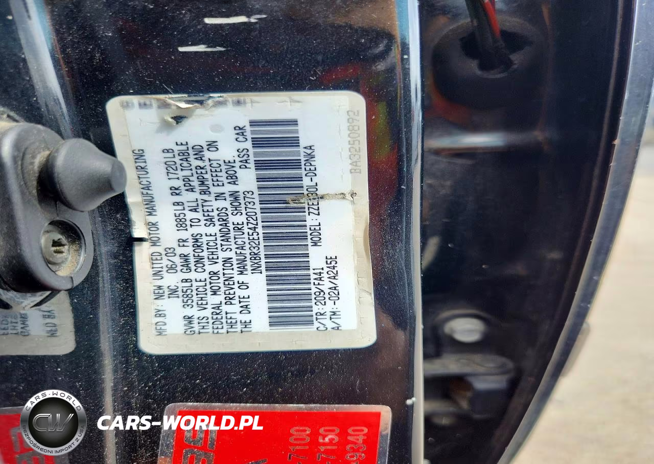2004 Toyota Corolla Le VIN:1NXBR32E54Z207373 - 12