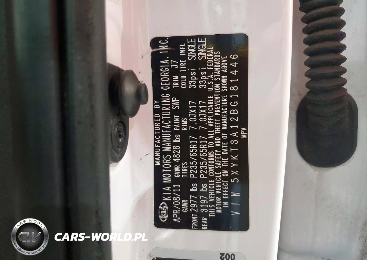 2011 Kia Sorento Lx VIN:5XYKT3A12BG181446 - 13