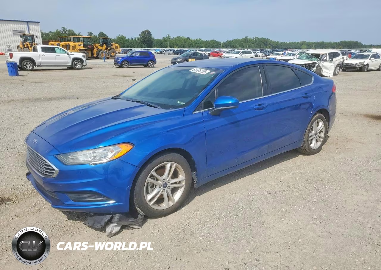 2018 Ford Fusion Se VIN:3FA6P0HD0JR260435 - 1