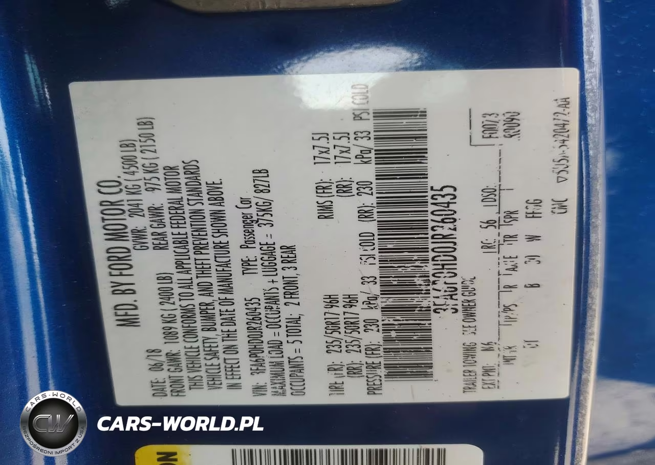 2018 Ford Fusion Se VIN:3FA6P0HD0JR260435 - 12