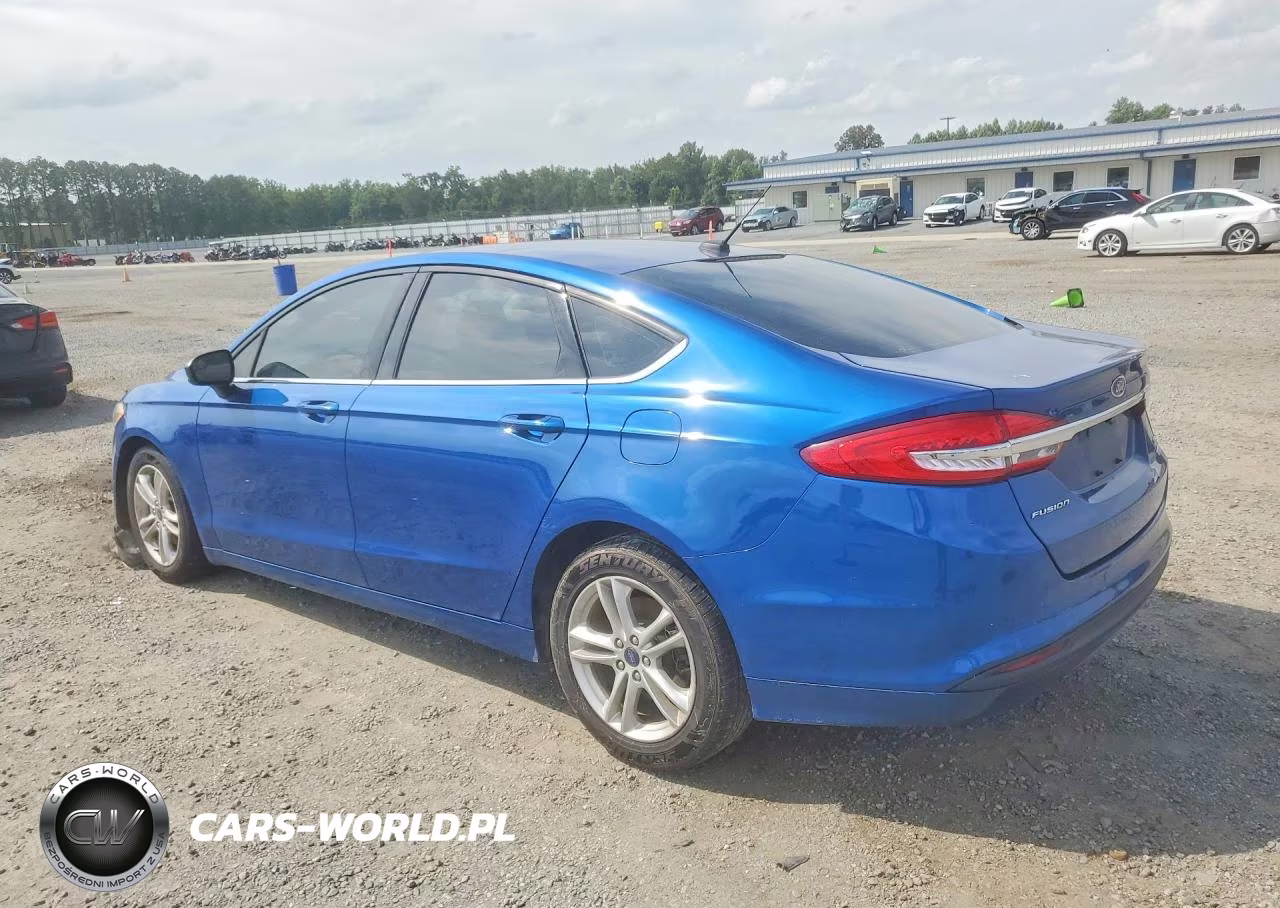 2018 Ford Fusion Se VIN:3FA6P0HD0JR260435 - 2
