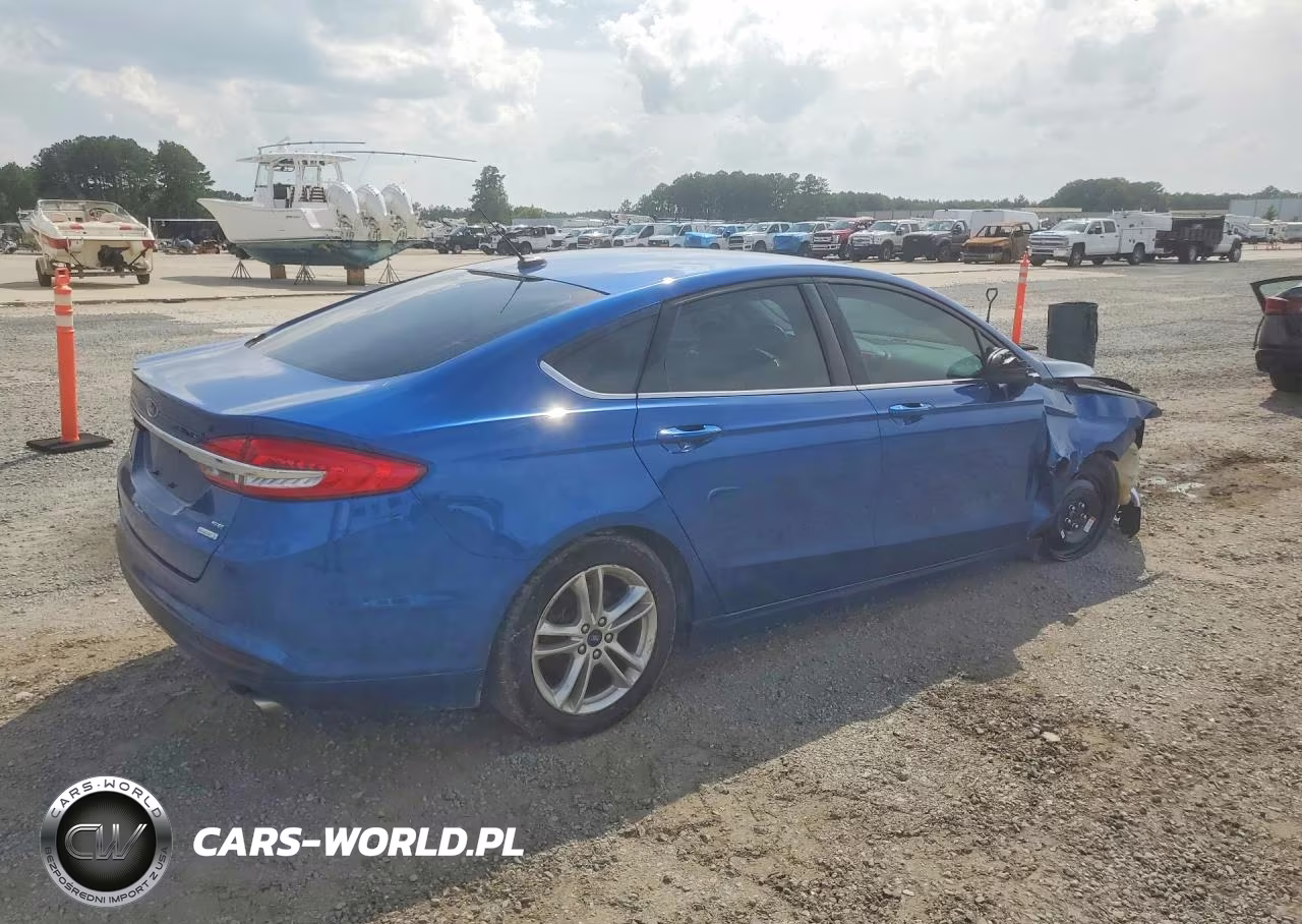 2018 Ford Fusion Se VIN:3FA6P0HD0JR260435 - 3