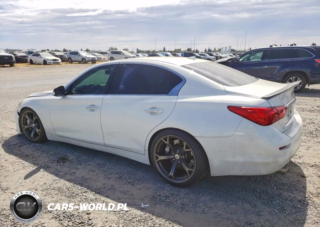 2014 Infiniti Q50 Sport VIN:JN1BV7AP4EM685816 - 2