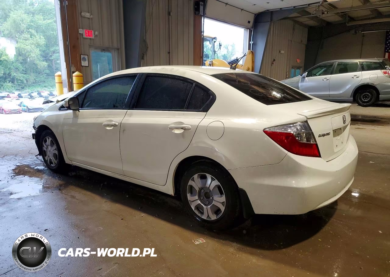 2012 Honda Civic Hybrid L VIN:JHMFB4F32CS007293 - 2
