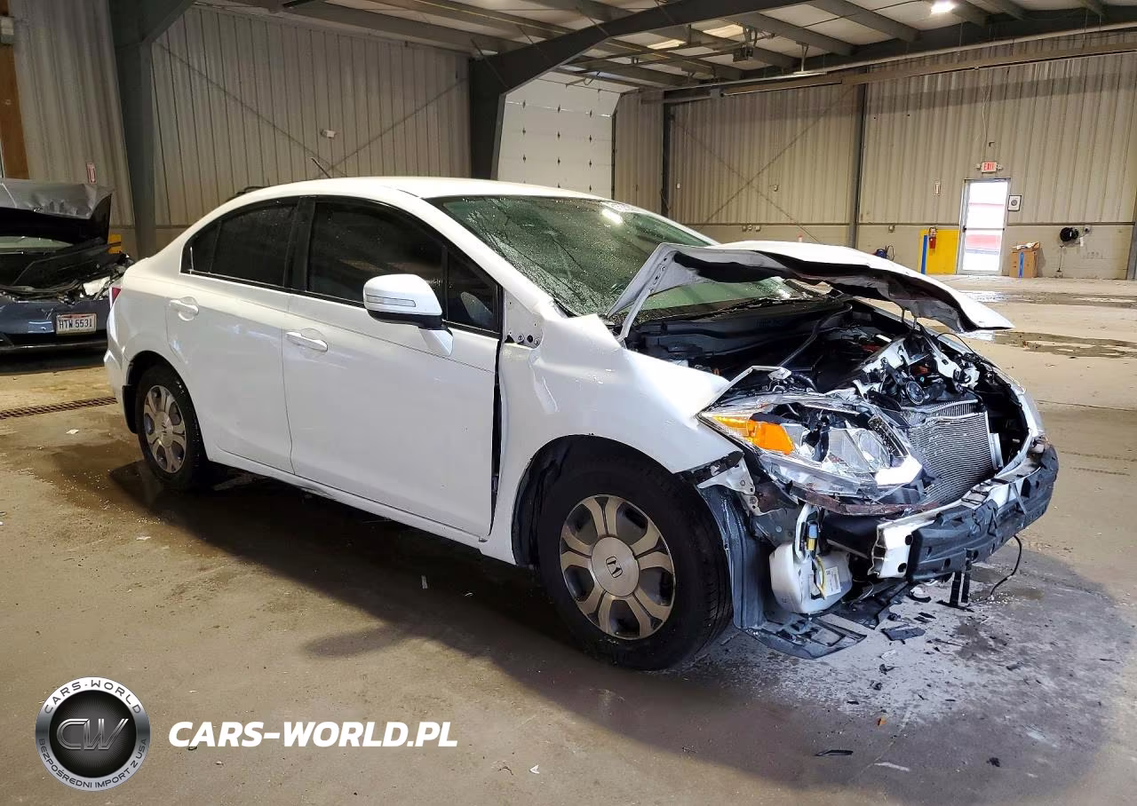 2012 Honda Civic Hybrid L VIN:JHMFB4F32CS007293 - 4