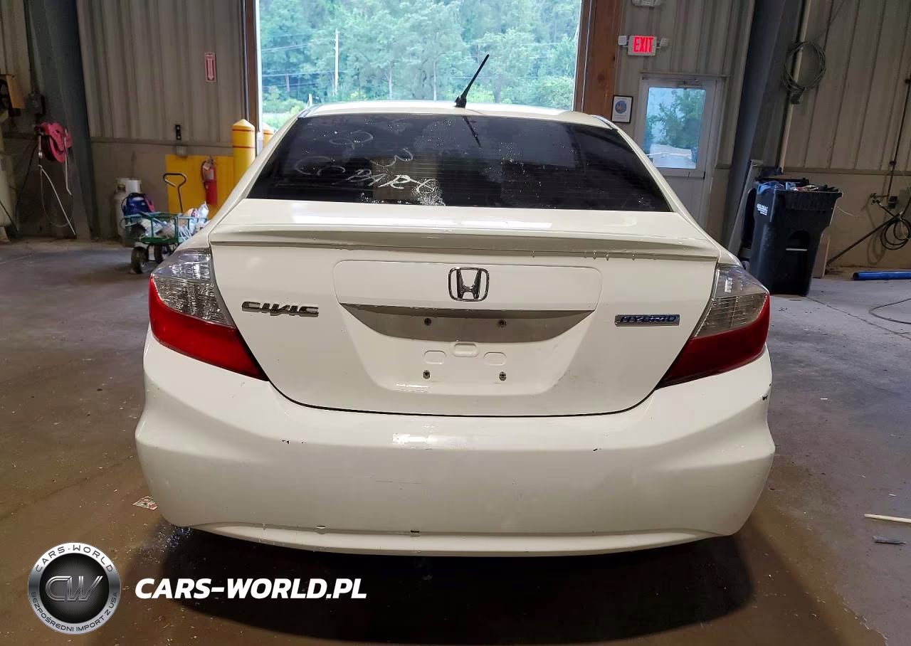 2012 Honda Civic Hybrid L VIN:JHMFB4F32CS007293 - 6