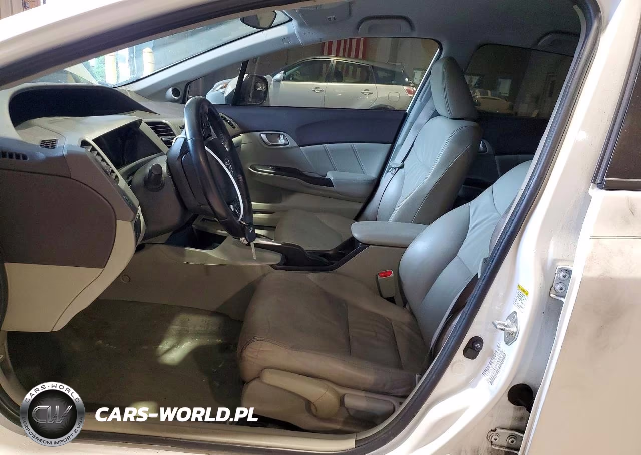 2012 Honda Civic Hybrid L VIN:JHMFB4F32CS007293 - 7