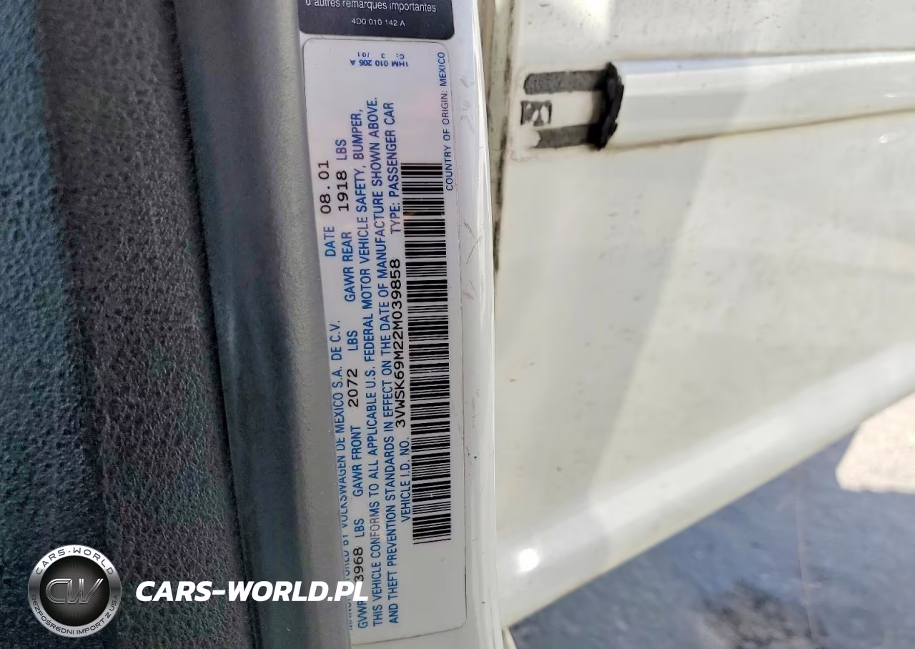 2002 Volkswagen Jetta Gls VIN:3VWSK69M22M039858 - 12