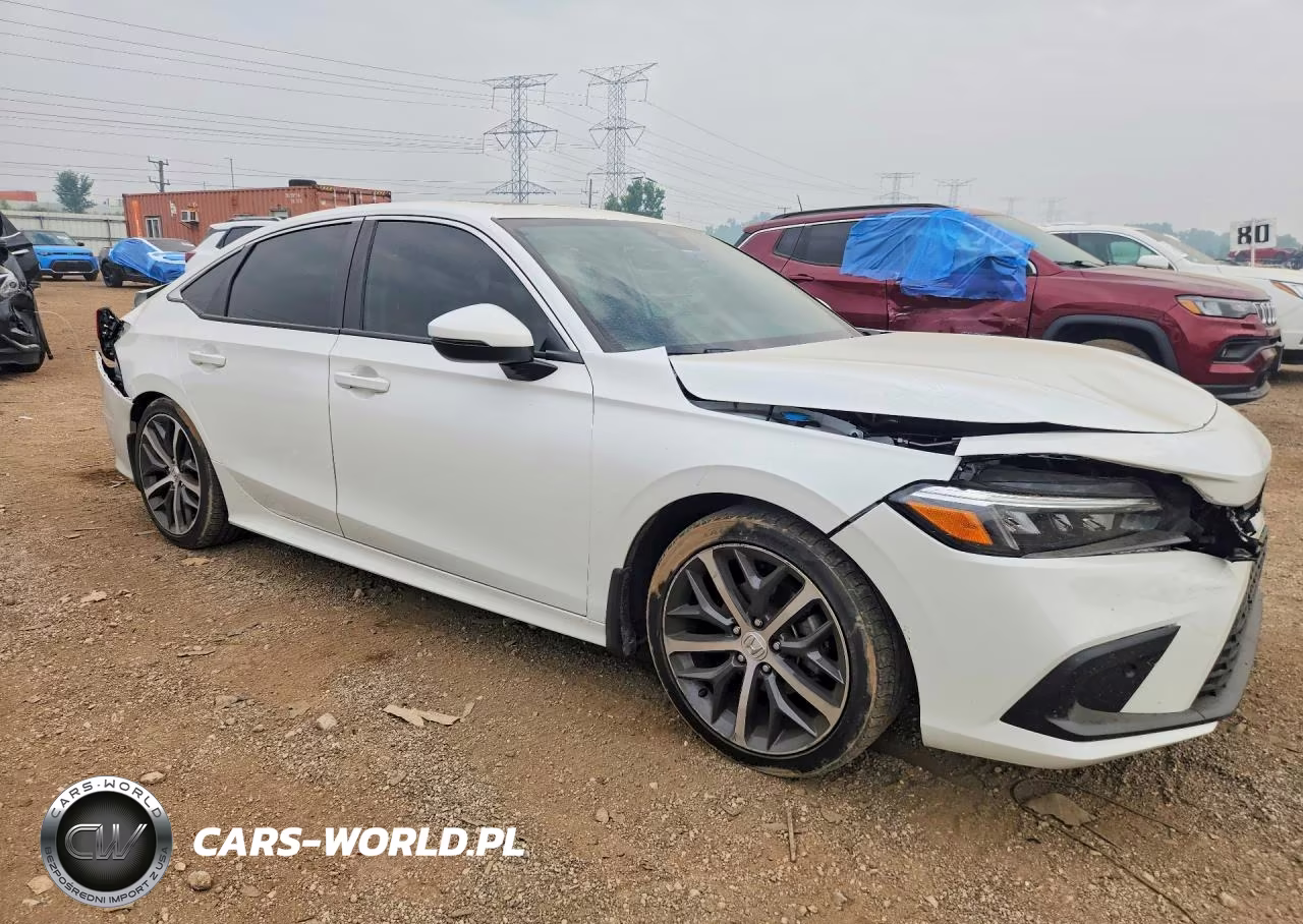 2022 Honda Civic Touring VIN:2HGFE1F98NH303247 - 4