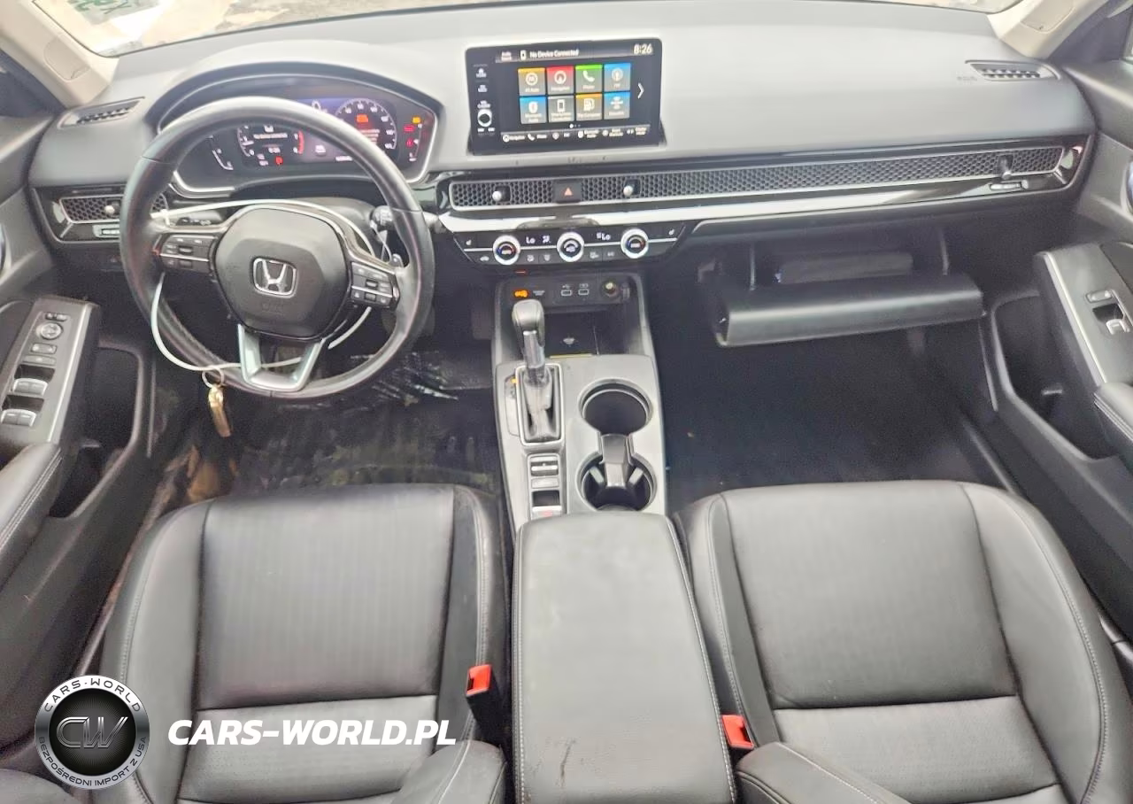 2022 Honda Civic Touring VIN:2HGFE1F98NH303247 - 8