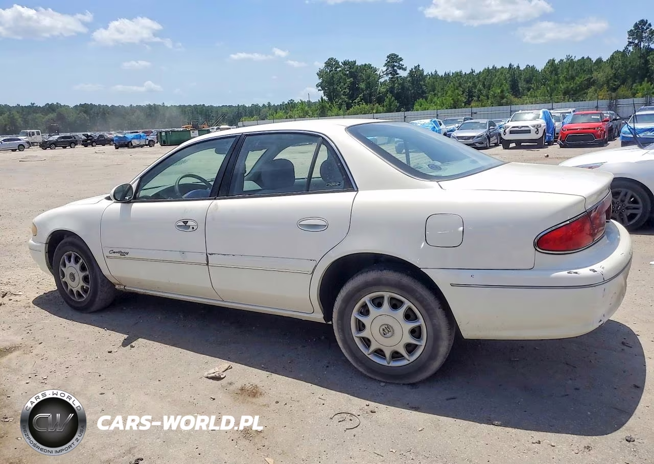 2001 Buick Century Custom VIN:2G4WS52J011247835 - 2