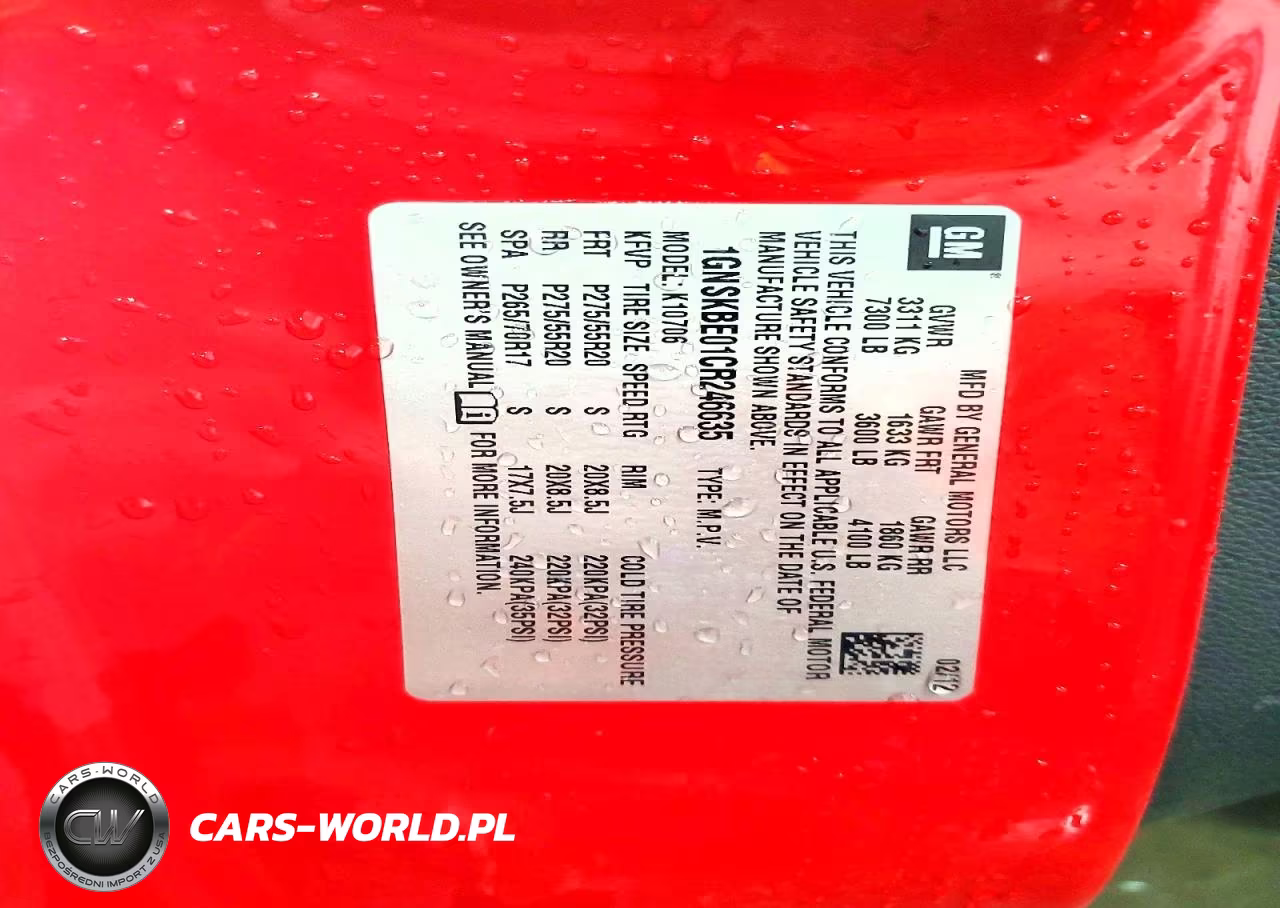 2012 Chevrolet Tahoe K1500 Lt VIN:1GNSKBE01CR246635 - 13