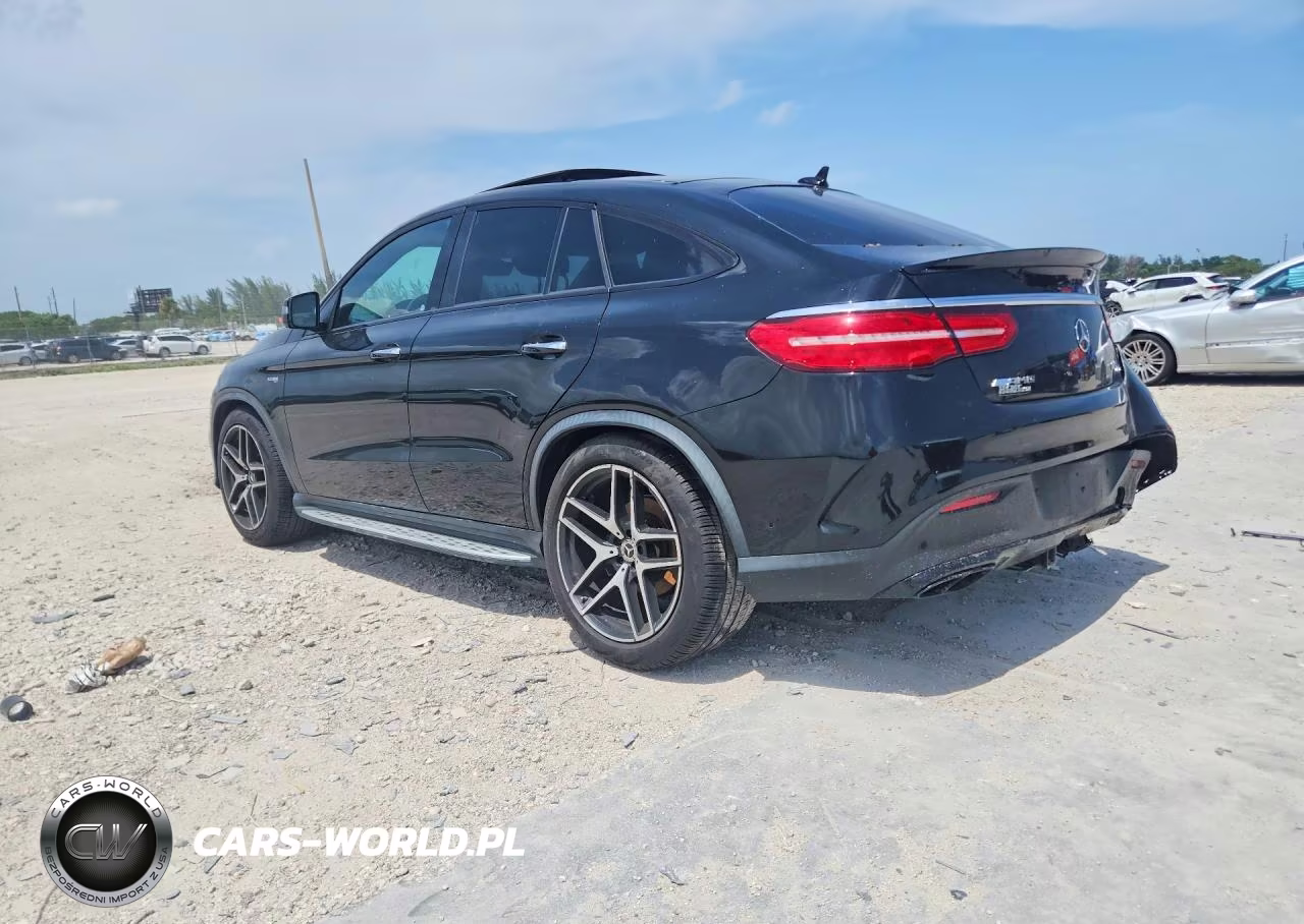 2019 Mercedes-Benz Gle Coupe 43 Amg VIN:4JGED6EB4KA134364 - 2