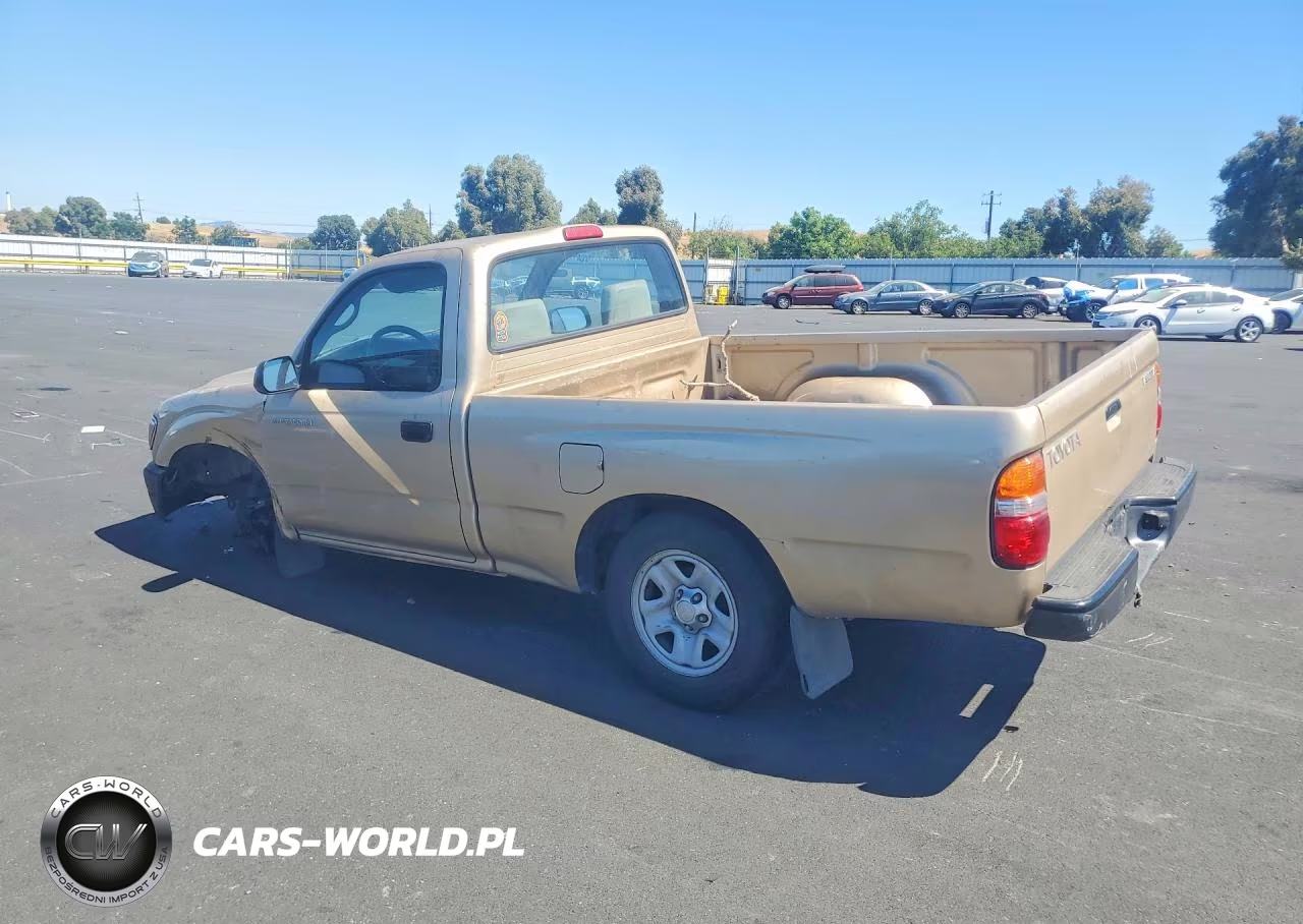 2002 Toyota Tacoma Base VIN:5TENL42N12Z000556 - 2
