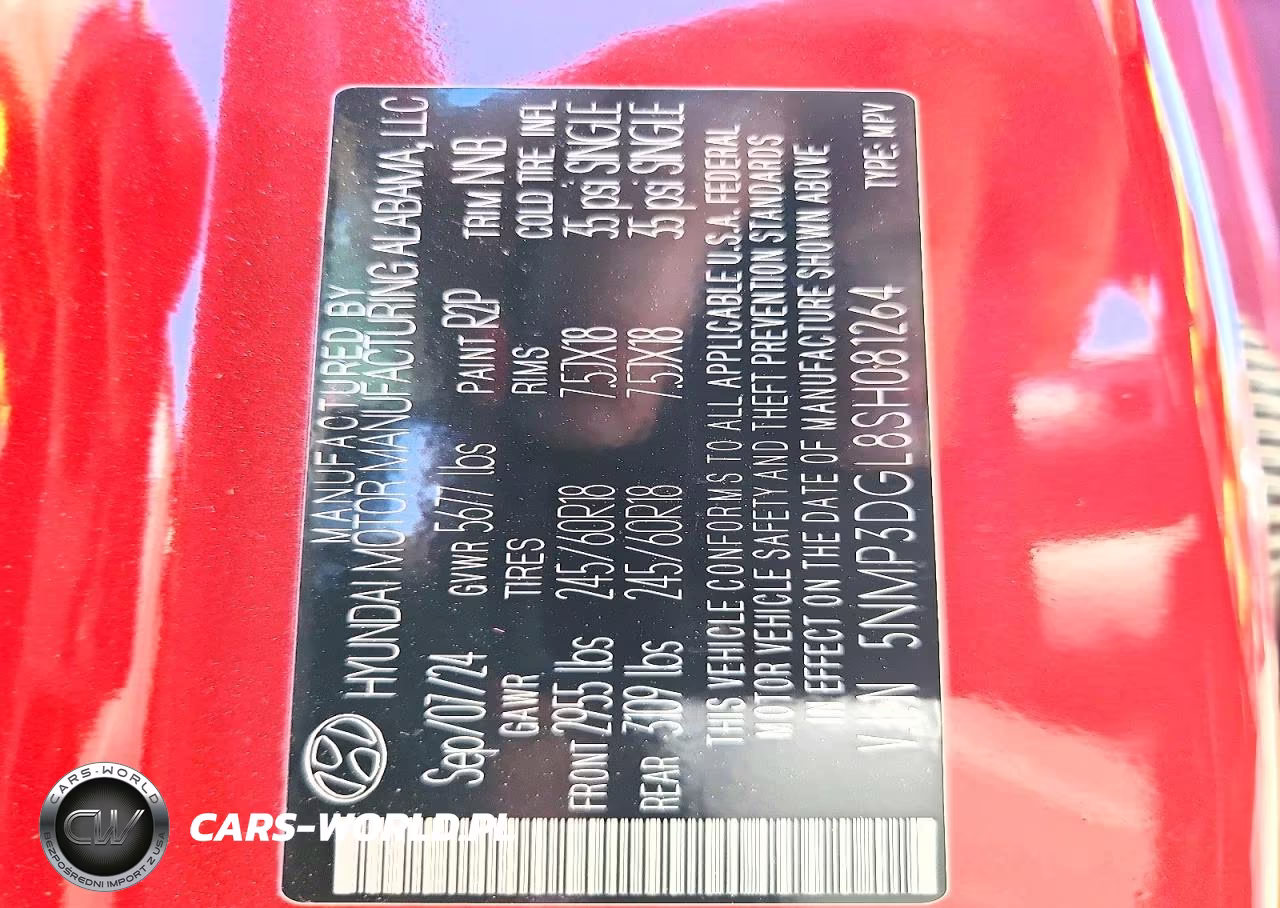 2025 Hyundai Santa Fe Xrt VIN:5NMP3DGL8SH081264 - 14