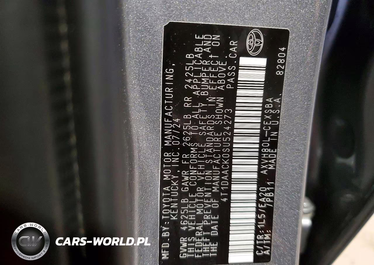 2025 Toyota Camry Se VIN:4T1DAACK0SU524273 - 12
