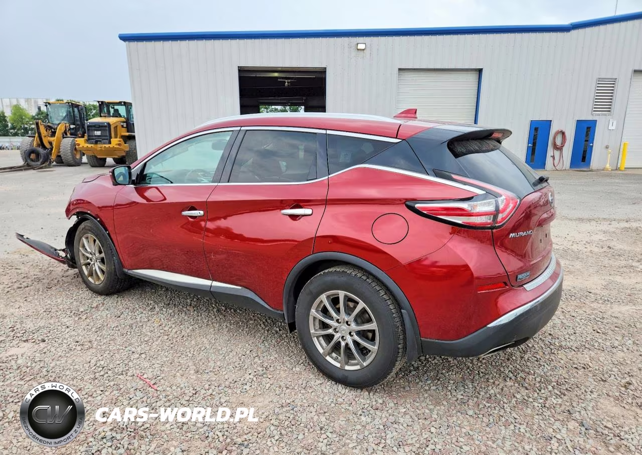 2018 Nissan Murano Sl VIN:5N1AZ2MH9JN201546 - 2