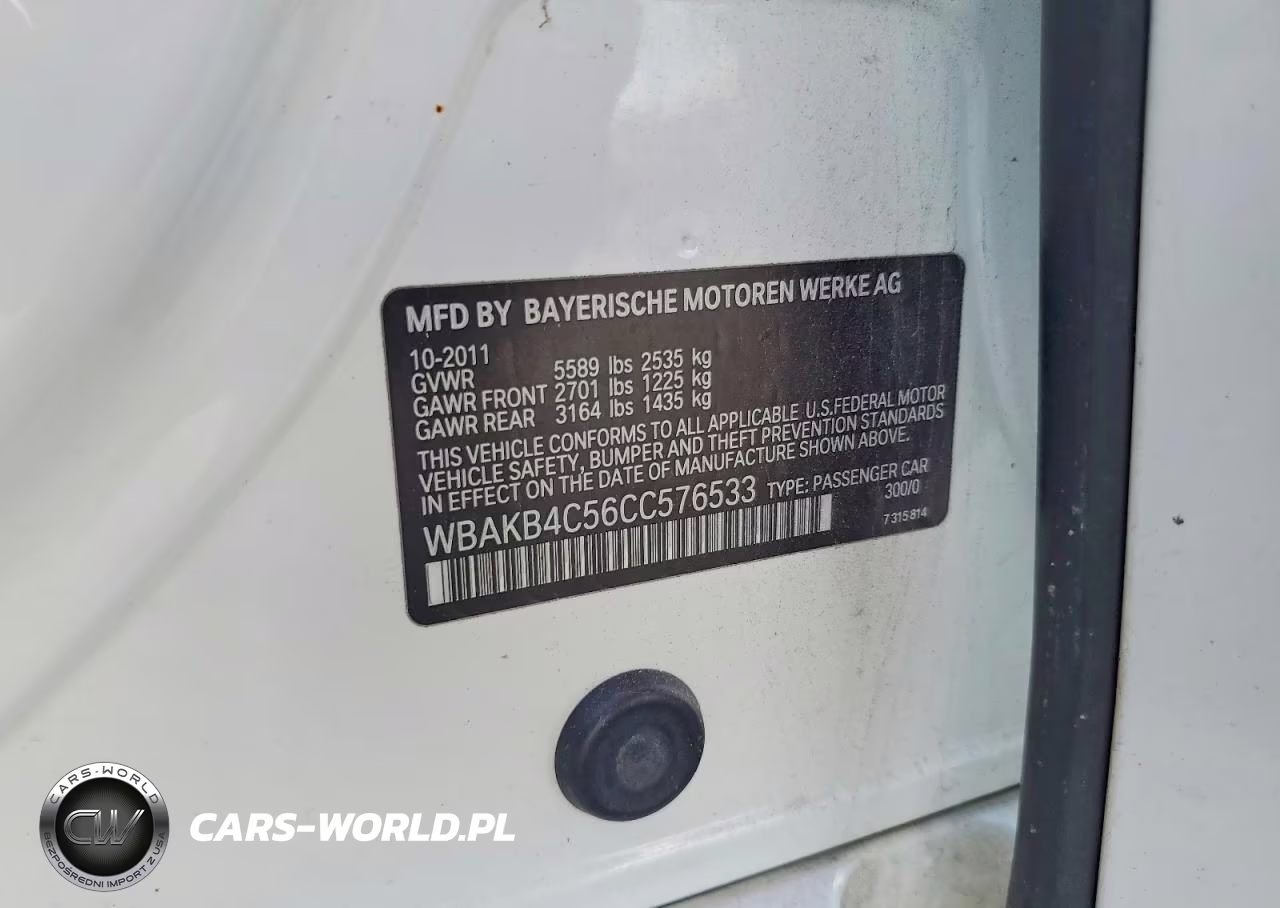 2012 BMW 740 Li VIN:WBAKB4C56CC576533 - 12