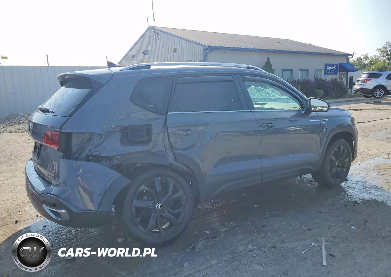 2022 Volkswagen Taos Se VIN:3VVYX7B2XNM090737 - 3