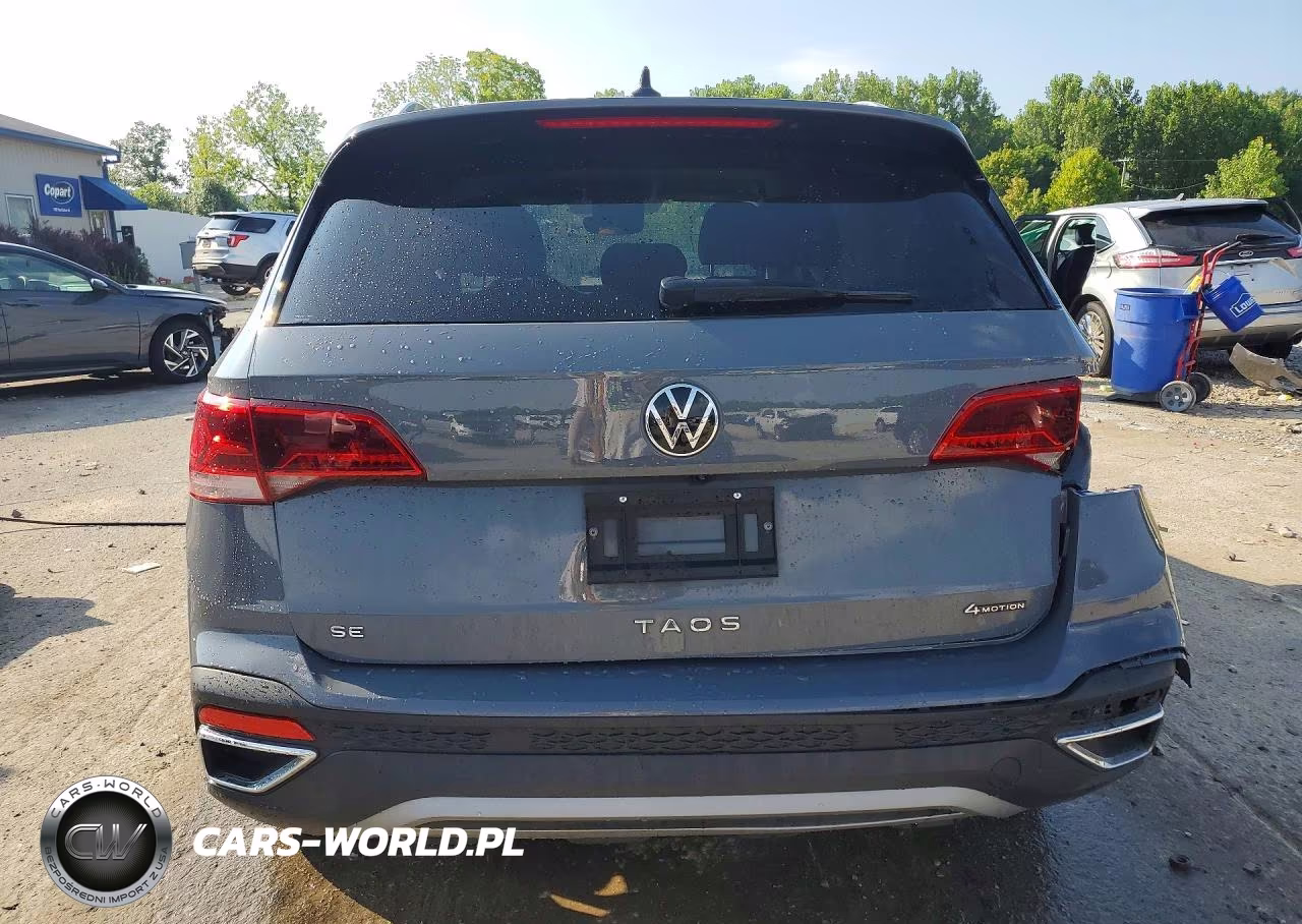 2022 Volkswagen Taos Se VIN:3VVYX7B2XNM090737 - 6