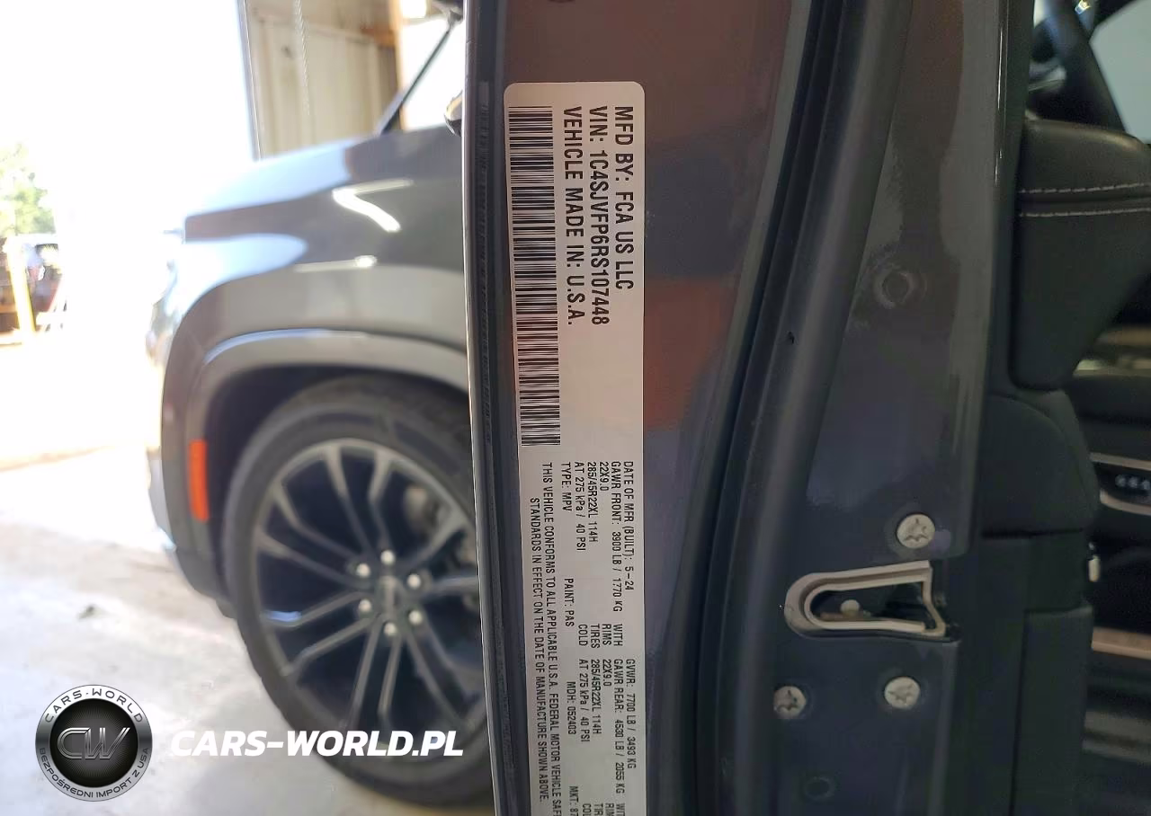 2024 Jeep Grand Wagoneer Series Ii VIN:1C4SJVFP6RS107448 - 14