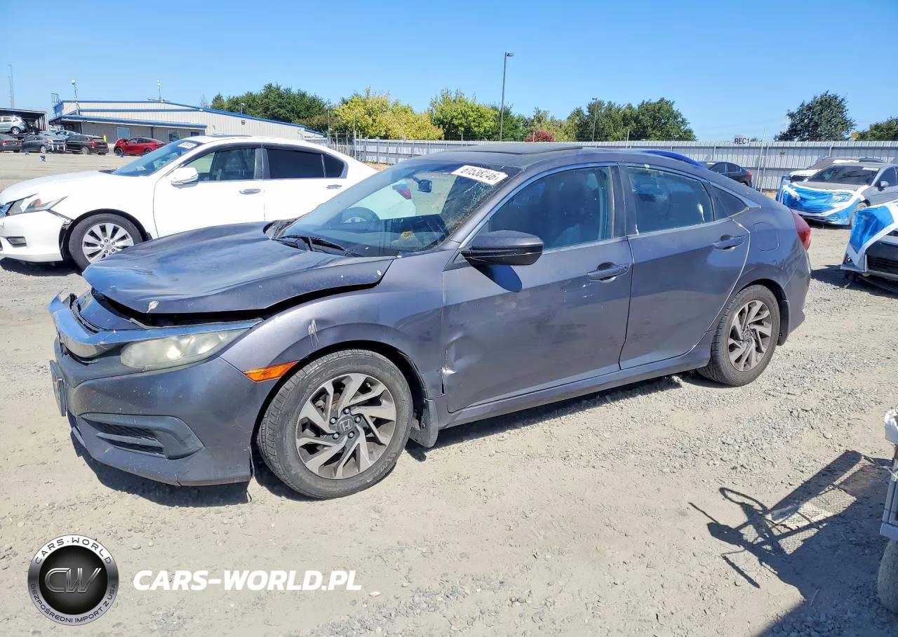 2016 Honda Civic Ex VIN:2HGFC2F75GH513396 - 1