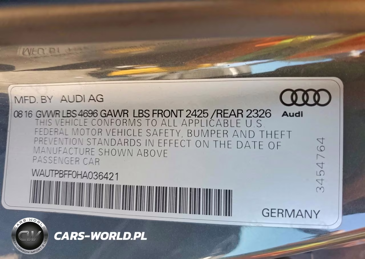 2017 Audi A3 E-Tron Premium Plus VIN:WAUTPBFF0HA036421 - 12