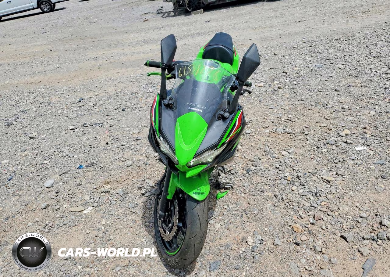 2023 Kawasaki Ex650 R VIN:ML5EXER19PDA83566 - 2