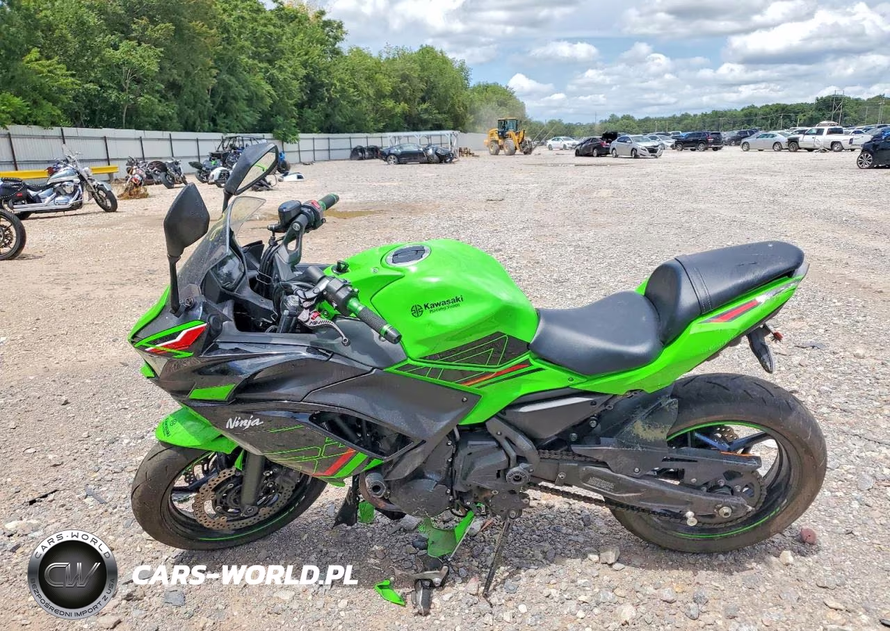 2023 Kawasaki Ex650 R VIN:ML5EXER19PDA83566 - 3
