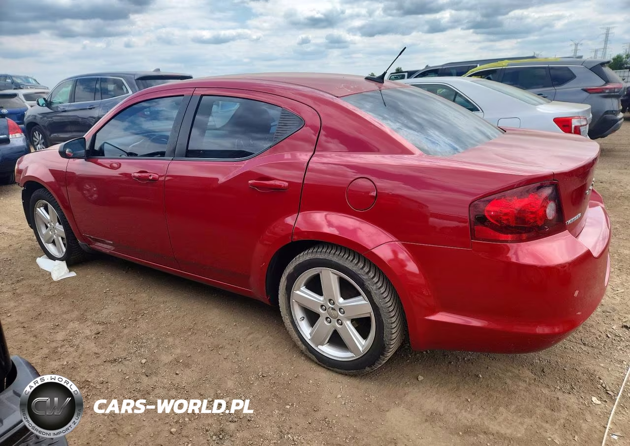 2013 Dodge Avenger Se VIN:1C3CDZAB9DN534214 - 2