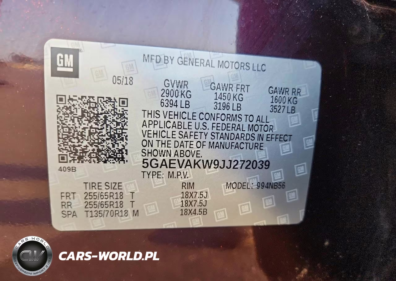 2018 Buick Enclave Essence VIN:5GAEVAKW9JJ272039 - 13