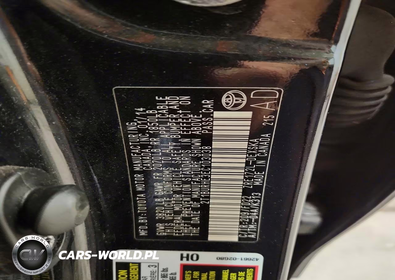 2014 Toyota Corolla S Plus VIN:2T1BURHE3EC103038 - 12