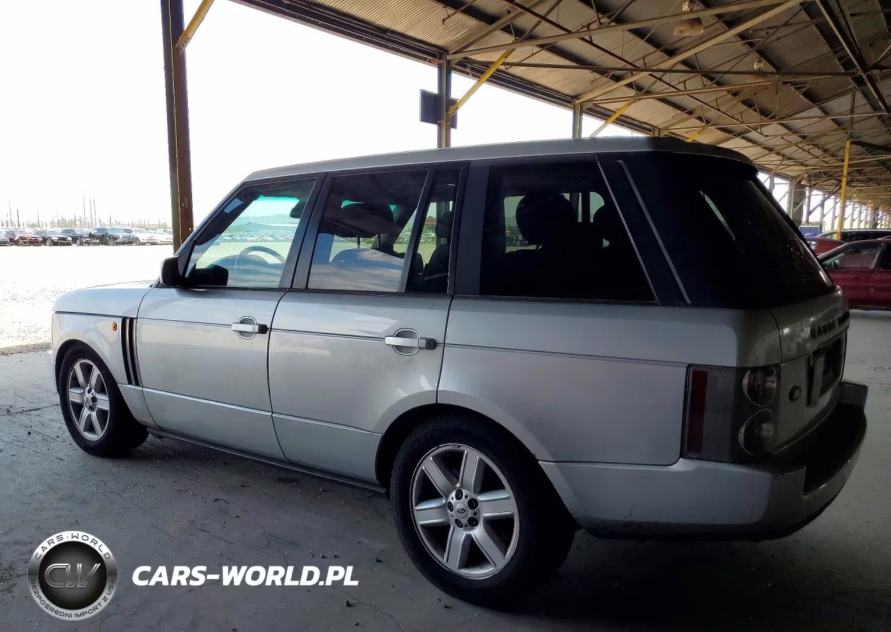 2004 Land Rover Range Rover Hse VIN:SALMF11474A168847 - 2