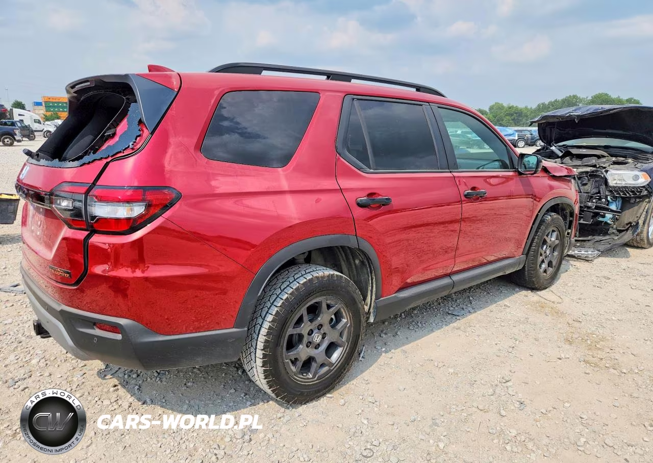 2025 Honda Pilot Trailsport VIN:5FNYG1H69SB124625 - 3