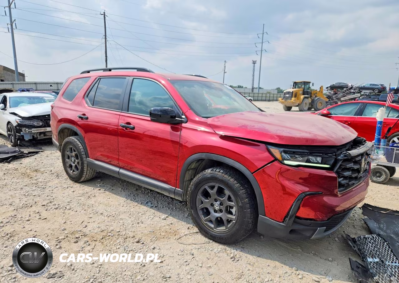 2025 Honda Pilot Trailsport VIN:5FNYG1H69SB124625 - 4