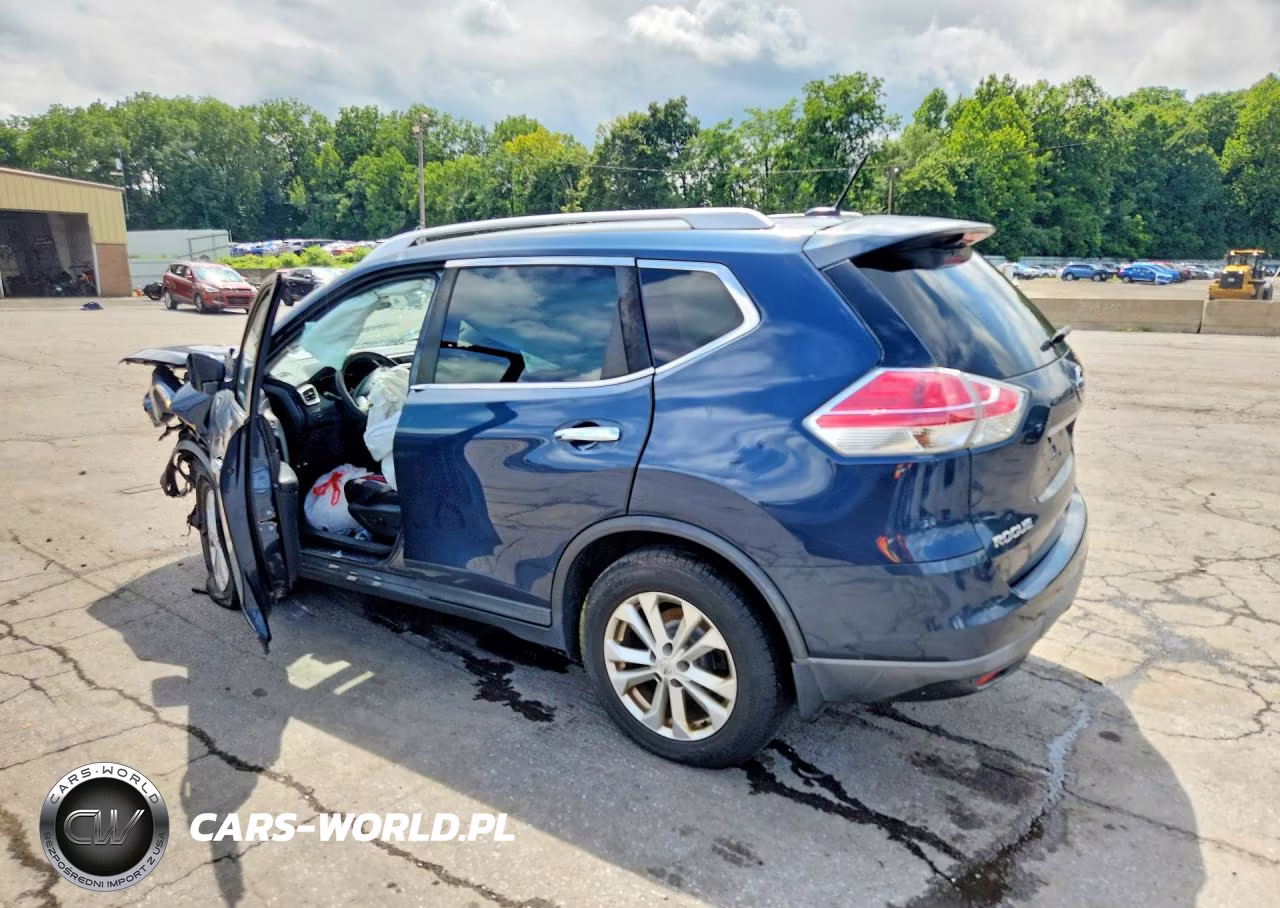 2016 Nissan Rogue Sv VIN:KNMAT2MV8GP708043 - 2