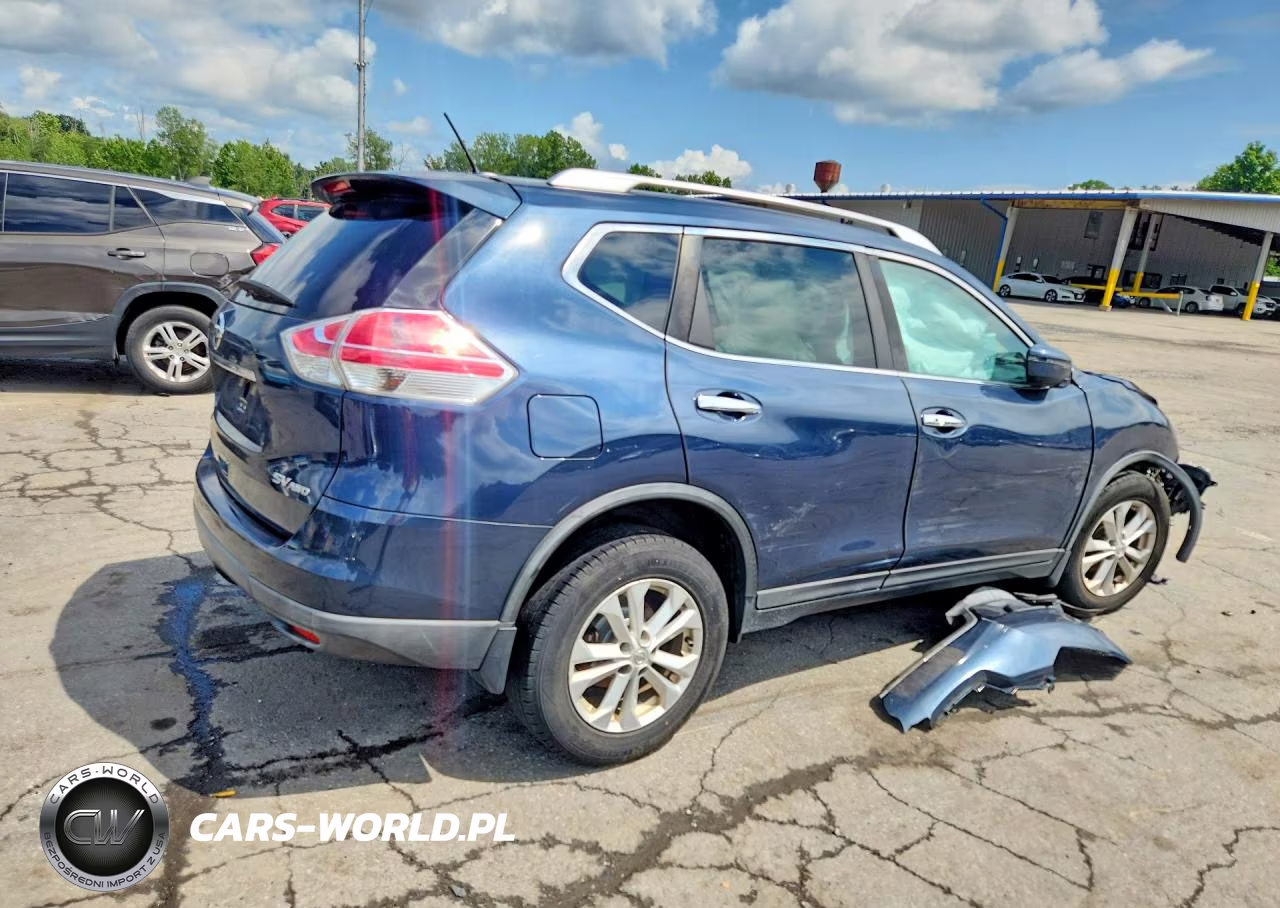 2016 Nissan Rogue Sv VIN:KNMAT2MV8GP708043 - 3