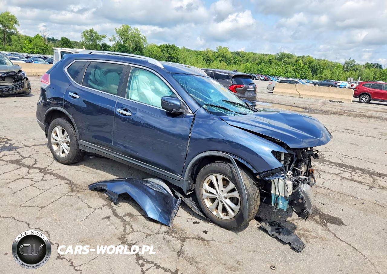 2016 Nissan Rogue Sv VIN:KNMAT2MV8GP708043 - 4