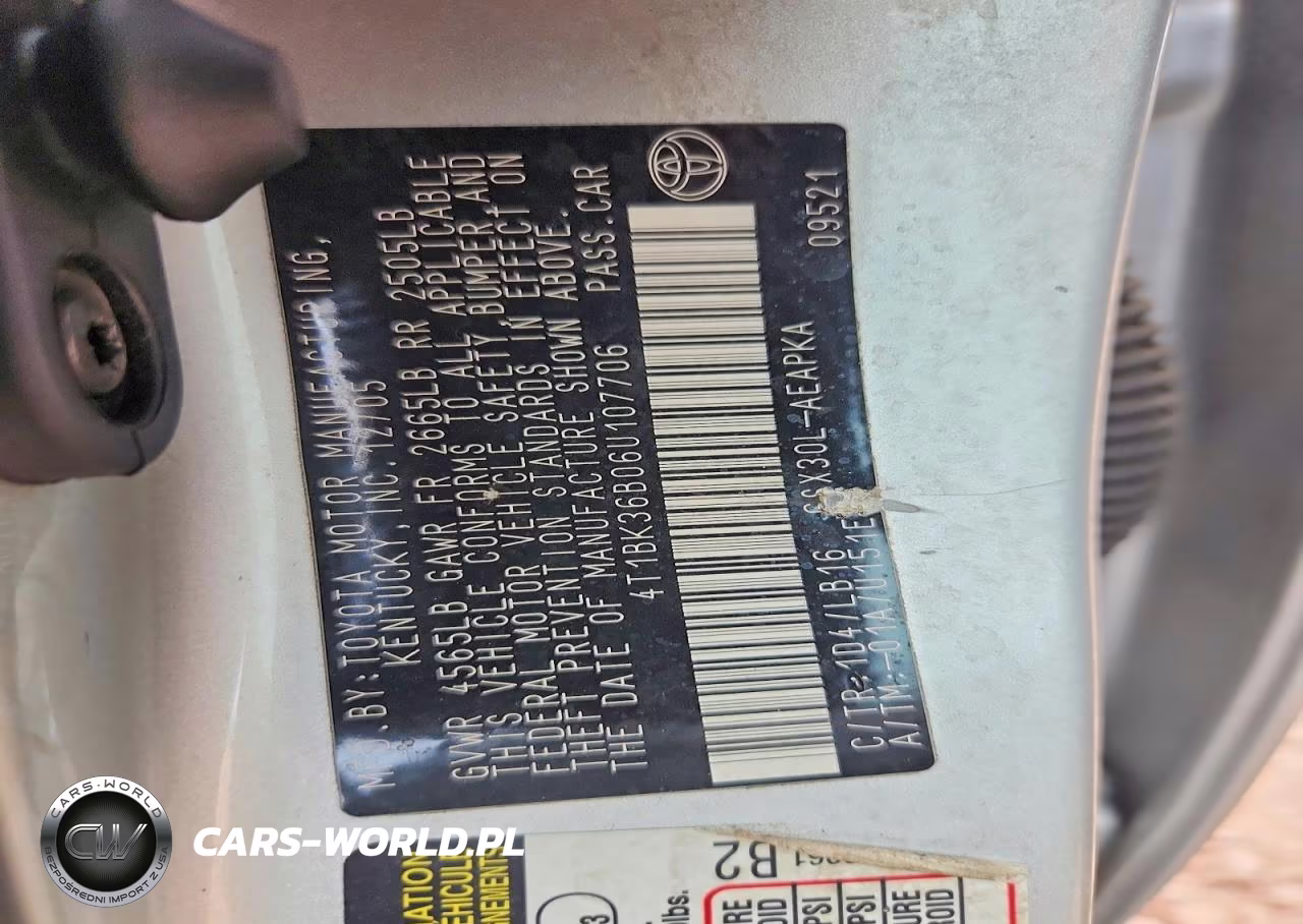 2006 Toyota Avalon Limited VIN:4T1BK36B06U107706 - 13