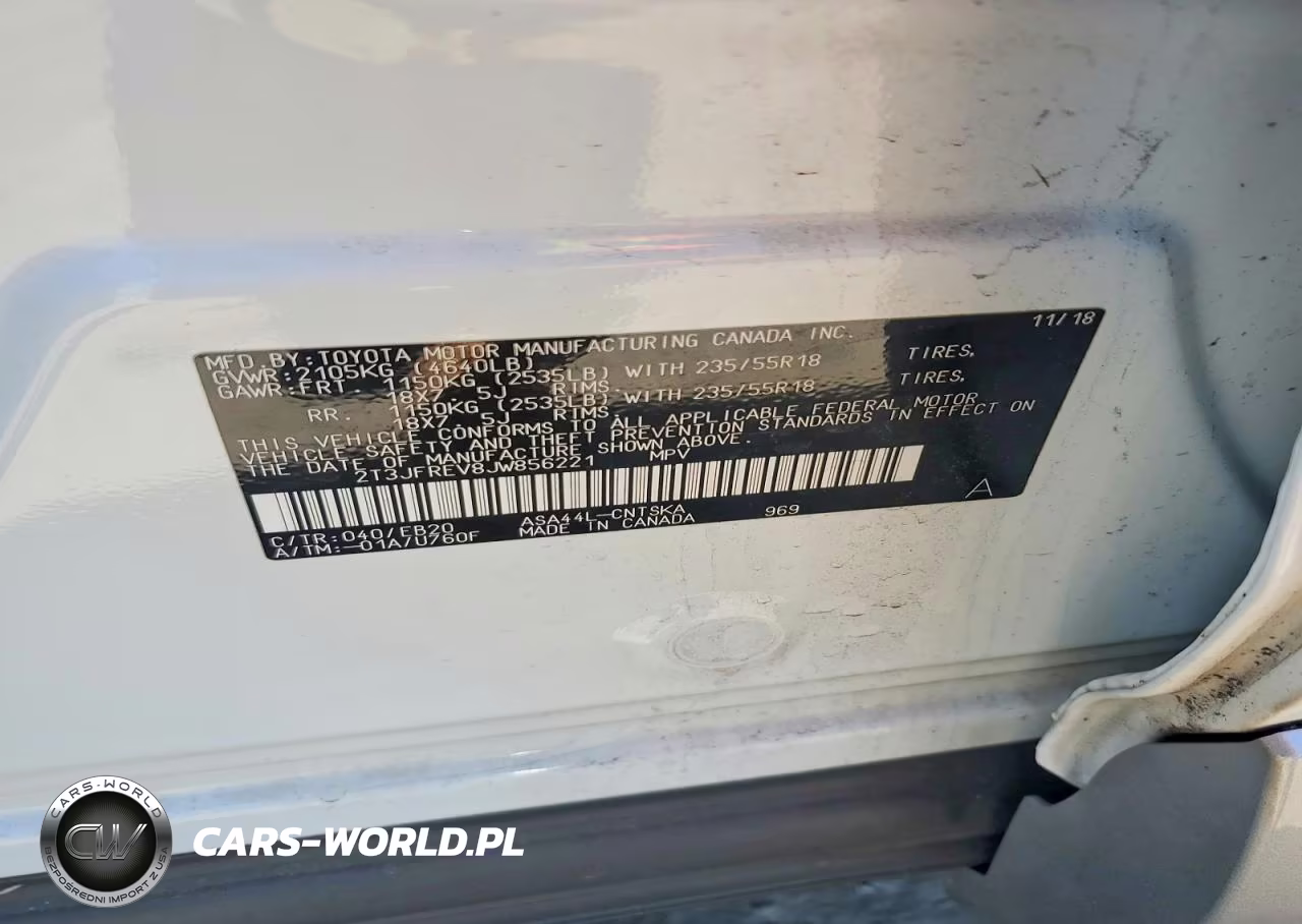 2018 Toyota Rav4 Se VIN:2T3JFREV8JW856221 - 13