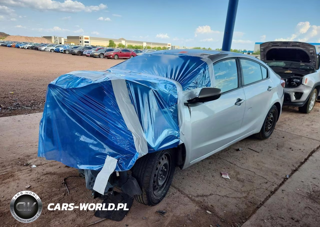 2017 Kia Forte Lx VIN:3KPFK4A74HE027597 - 1